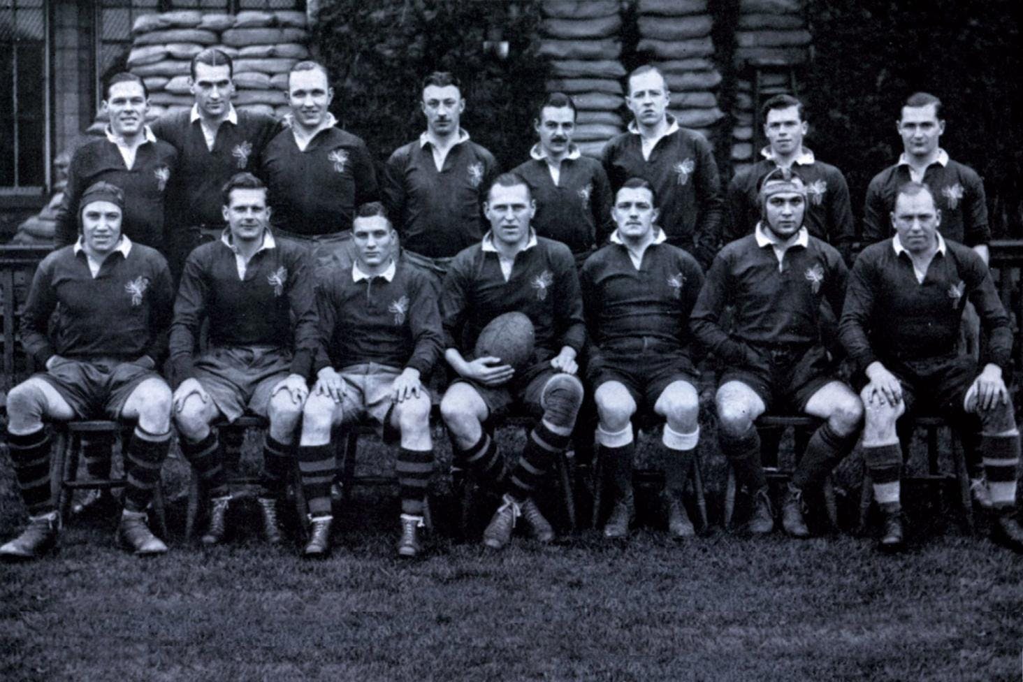 1939-1940 Wasps Rugby Team Photo 