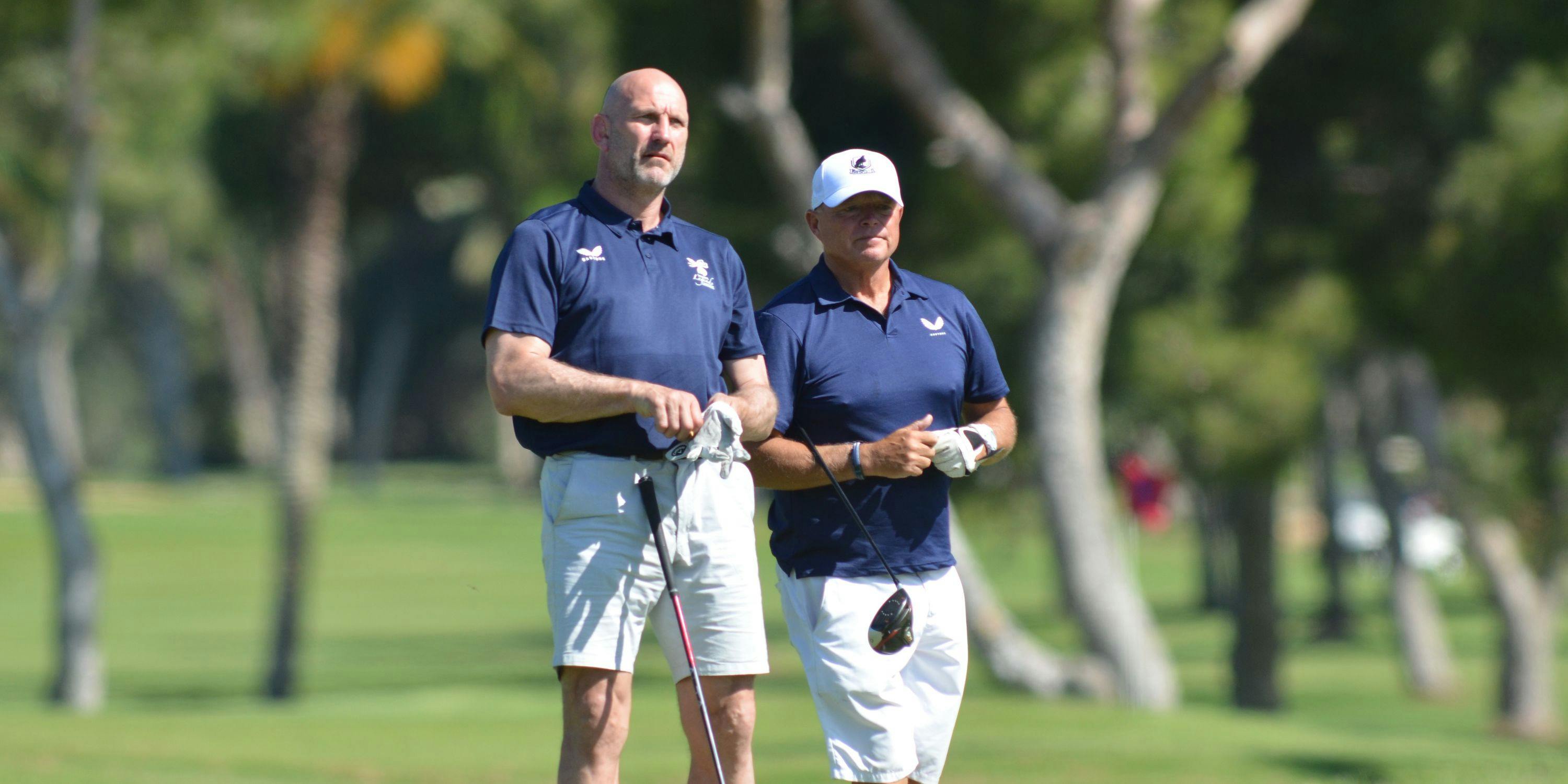 Lawrence Dallaglio at the Wasps Legends Rugby Golf Classic in La Manga in June 2023.
