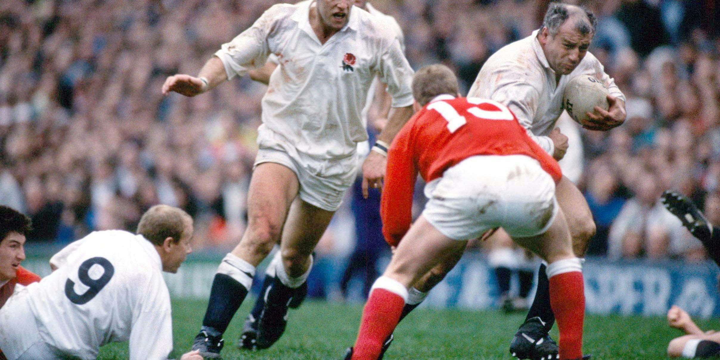 Paul Rendall playing for England v Wales